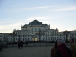 Vista frontale della palazzina di caccia di Stupinigi