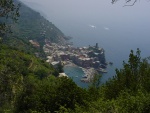 Vernazza vista dall'alto