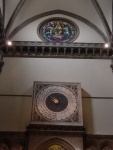 Duomo: rosone ed orologio