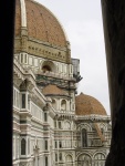 Campanile di Giotto: vista della cupola del Duomo