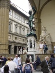 Piazza Signoria: Perseo uccide Medusa