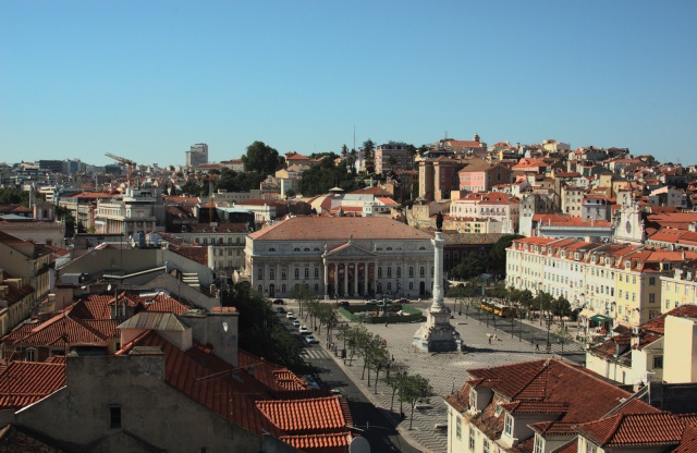 Panorama dall'Elevador de Santa Justa