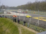 Curva del circuito Junior, in prossimita' della variante Ascari