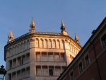 Battistero al tramonto