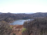 Il lago Pistono visto dall\'alto