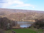 Il lago con la Serra sullo sfondo