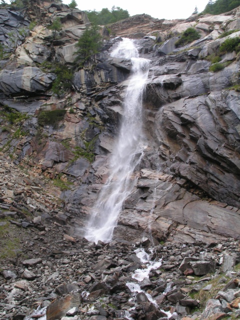 Cascata nel Valnontey