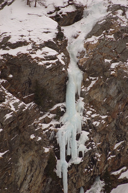 Cascata di ghiaccio