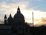 Santa Maria della Salute al tramonto